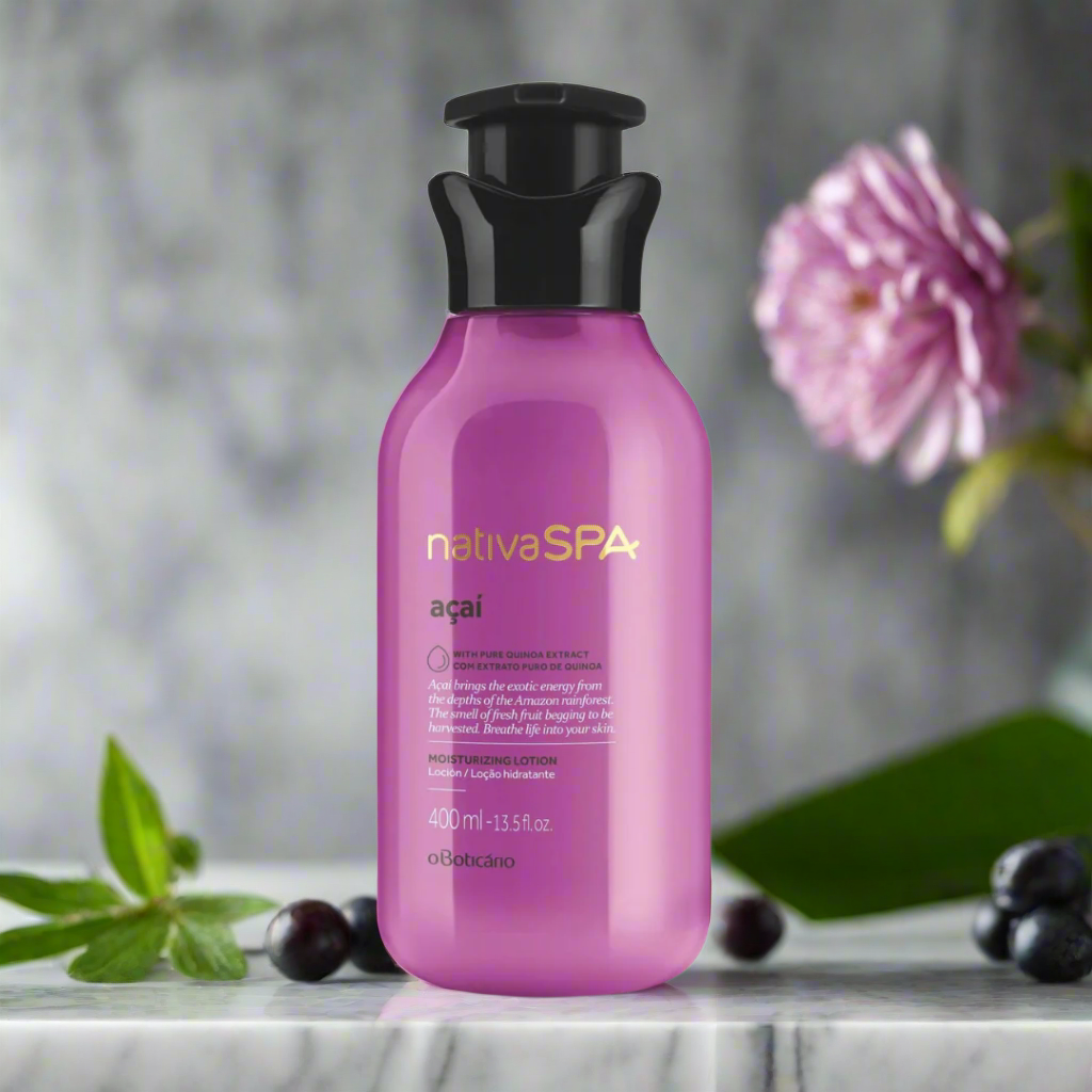 Nativa SPA Loción Hidratante Corporal Açaí, 400ml