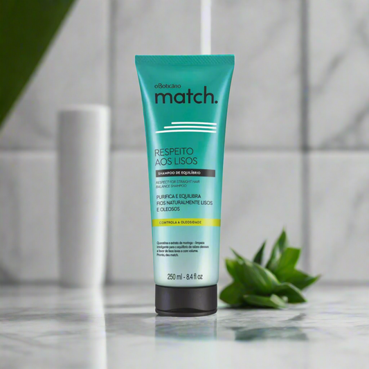 Match Shampoo Oleosos Respeto Lisos